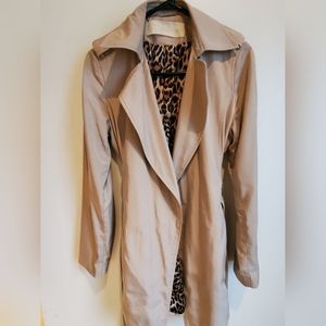 Light Beige Color Trench Coat